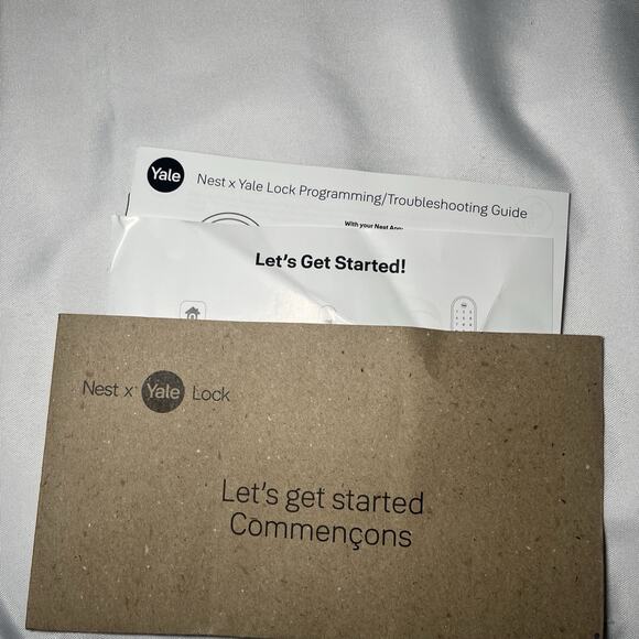 Google Nest x Yale Lock Tamper Proof Smart Lock Keyless Satin Nickel OPEN *READ* - Picture 5 of 12